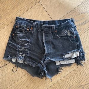 Vintage Levi cut off shorts